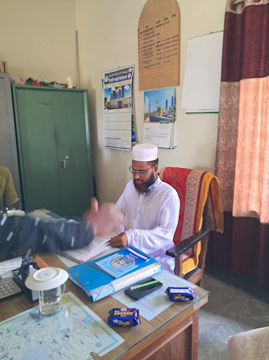 Honourable Principal at his Office.  -  SHALIKHA FAZIL (DEGREE) MADRASAH